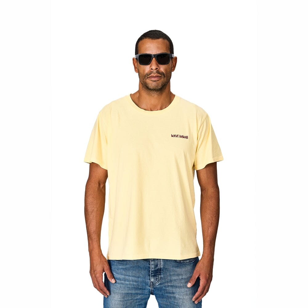 T-Shirt Surfergirl, Bio Baumwolle, Unisex Relaxed Fit T-Shirt WAVE HAWAII