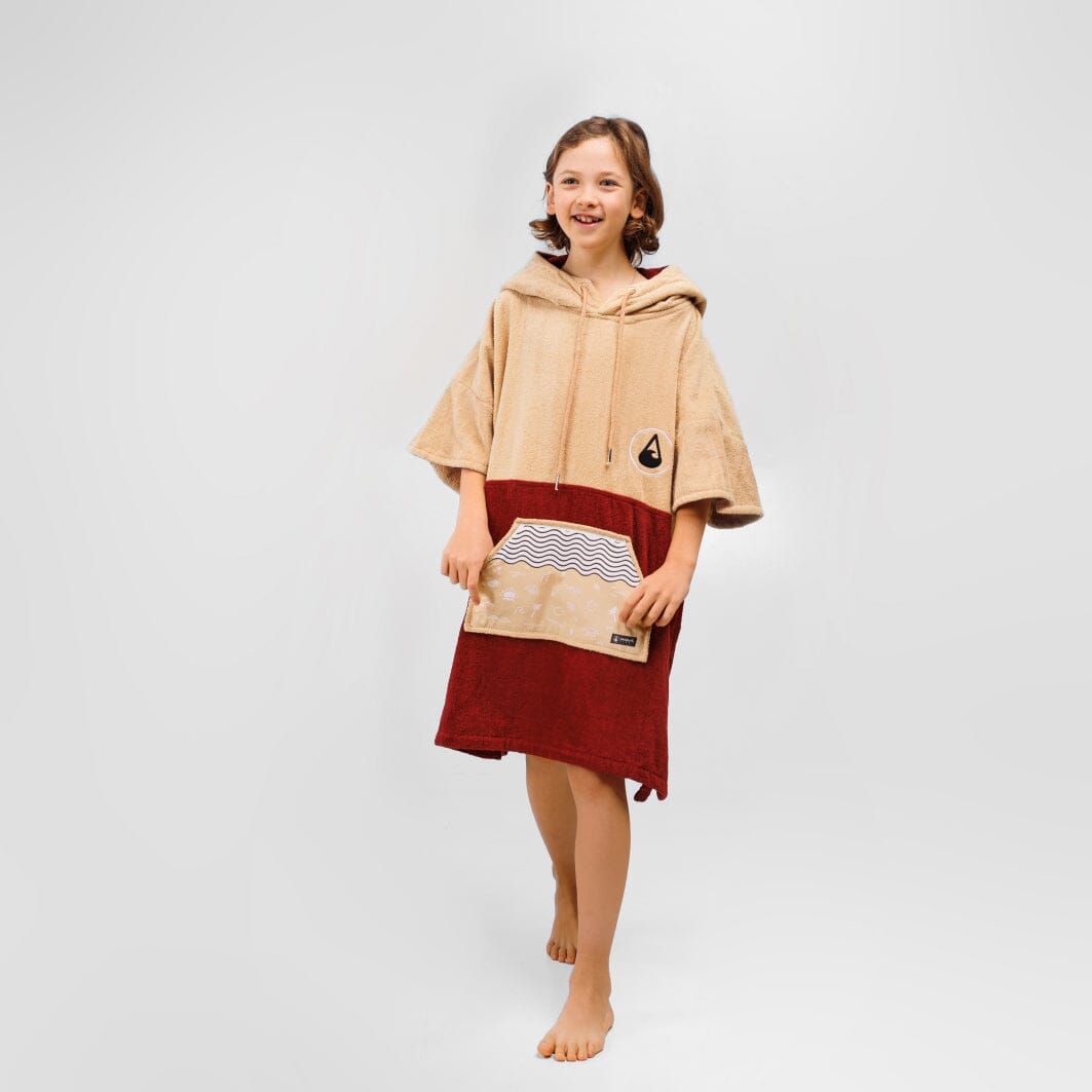 Poncho Dunas, Baumwolle Velours Kids Ponchos WAVE HAWAII