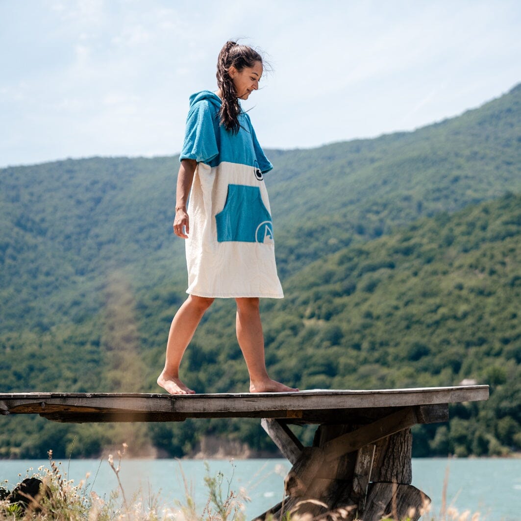 Poncho Lagos, Baumwolle Style Ponchos WAVE HAWAII