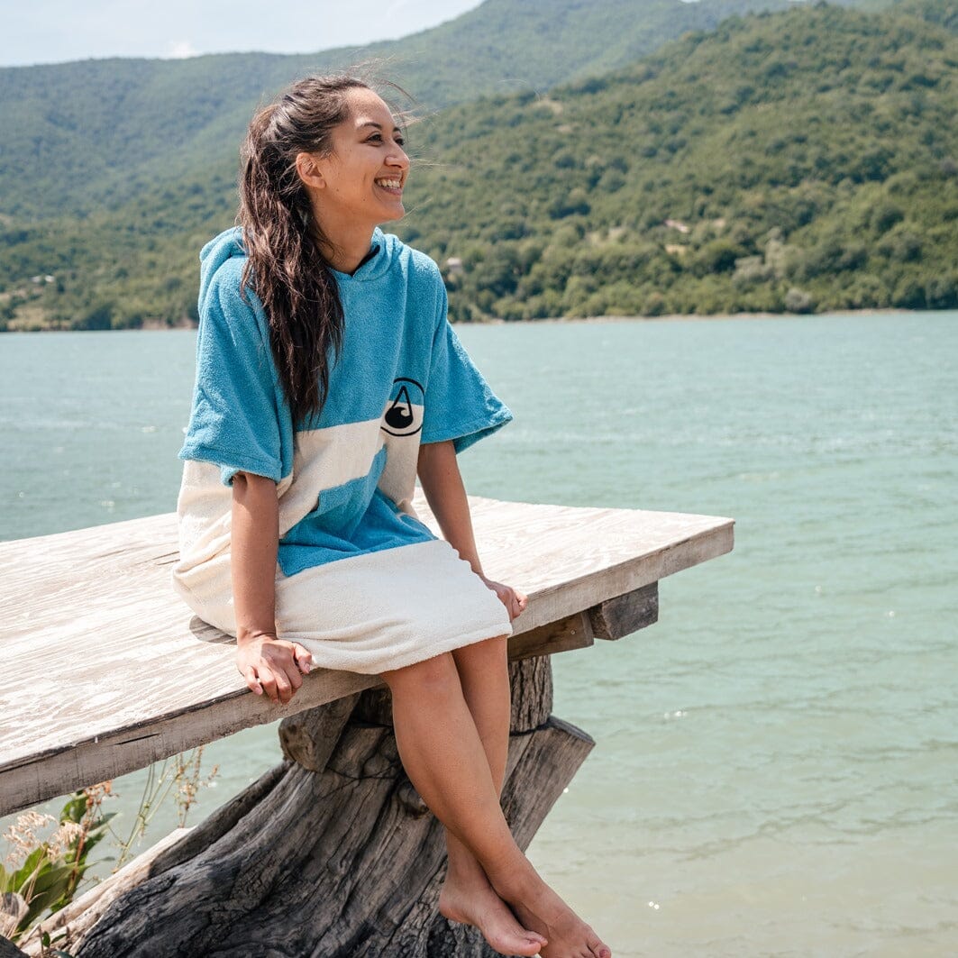 Poncho Lagos, Baumwolle Style Ponchos WAVE HAWAII