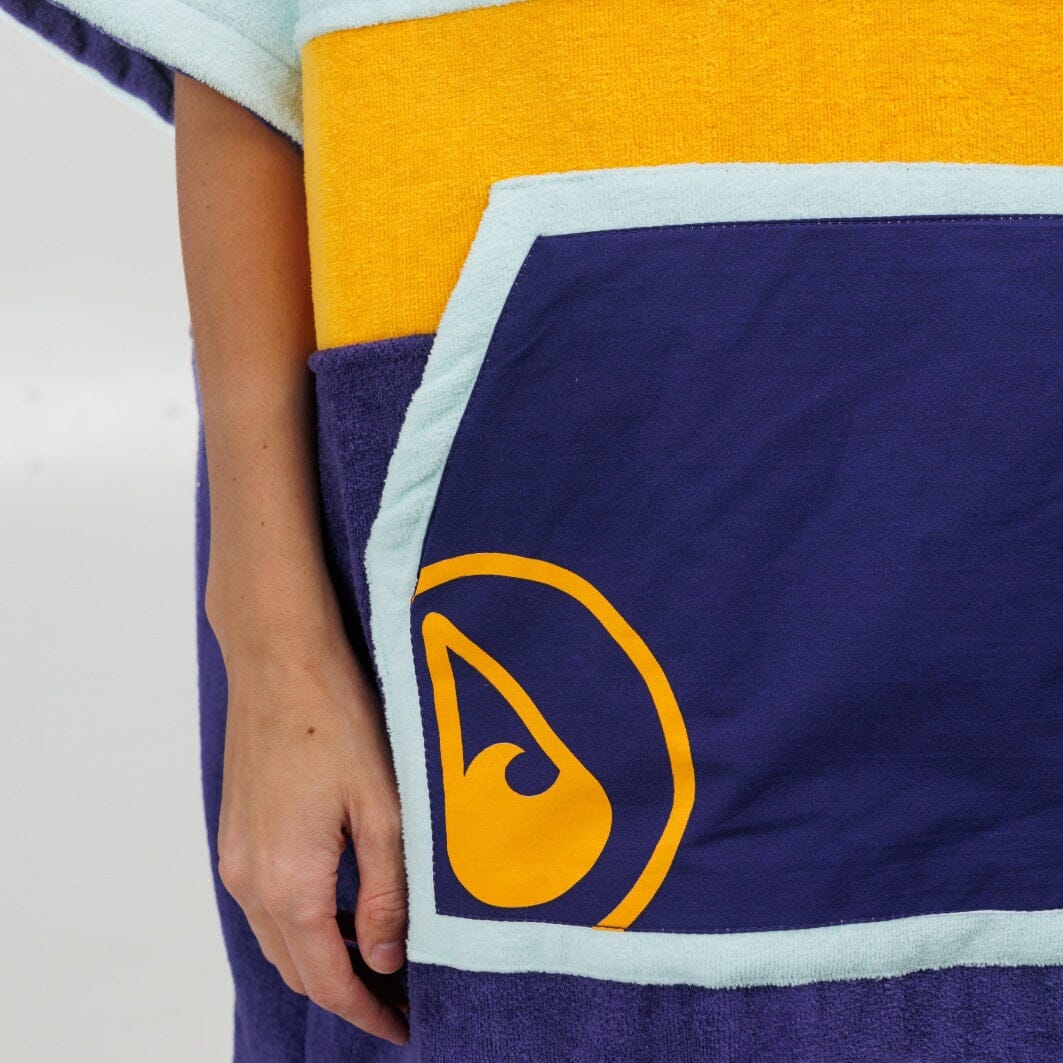 Poncho Maneiro, Baumwolle Velours Style Ponchos WAVE HAWAII