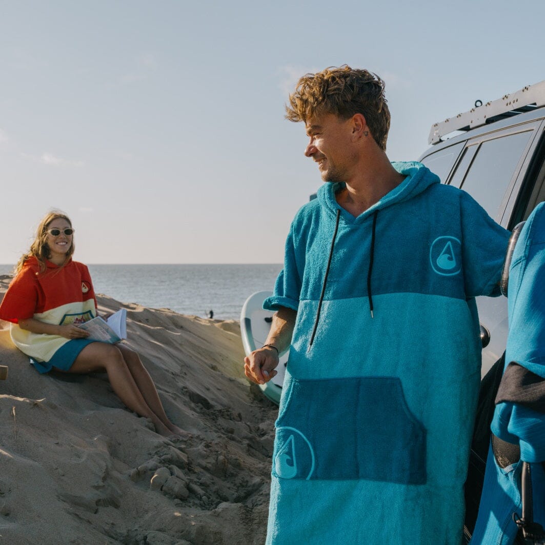 Poncho Salema, Baumwolle Style Ponchos WAVE HAWAII