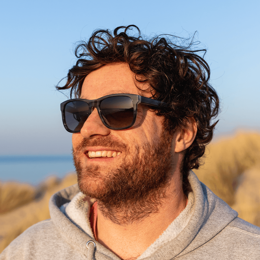 WAVE HAWAII Sonnenbrille Lorca, Acetat gradient grey Sonnenbrillen WAVE HAWAII