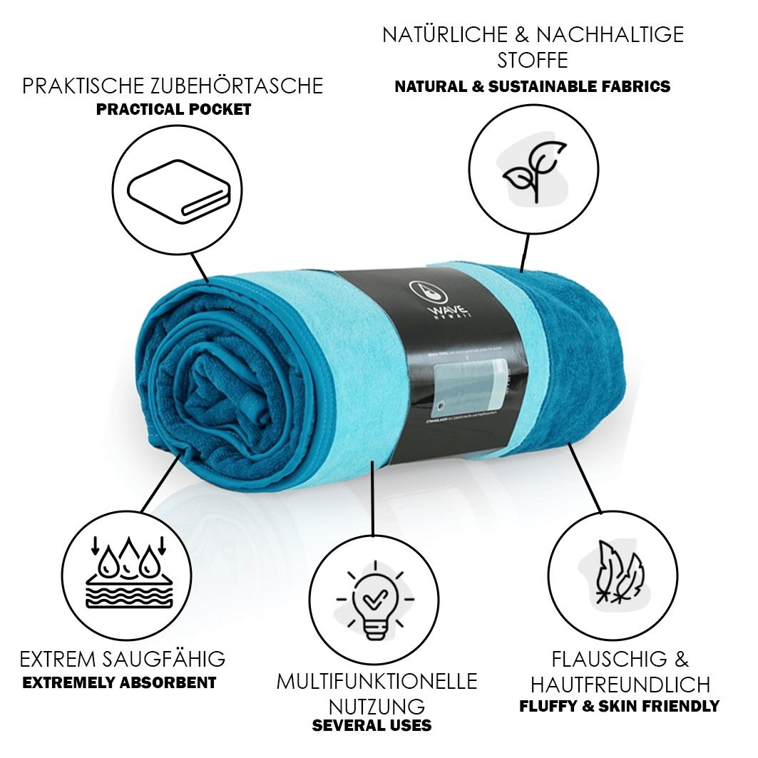 WAVE HAWAII Badetuch Seis Badetuch WAVE HAWAII 