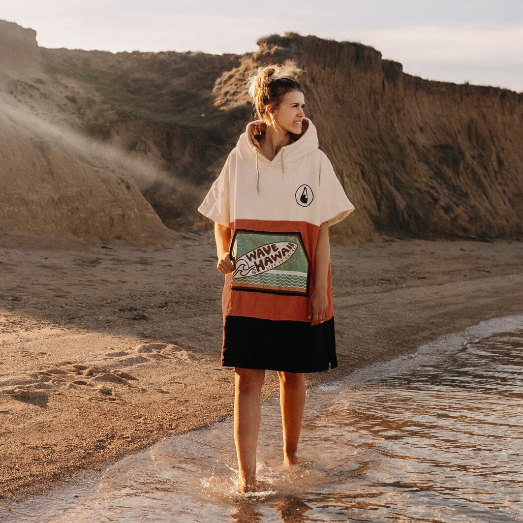 Poncho Campeche, Baumwolle Velours Style Ponchos UNISEX MODELL 