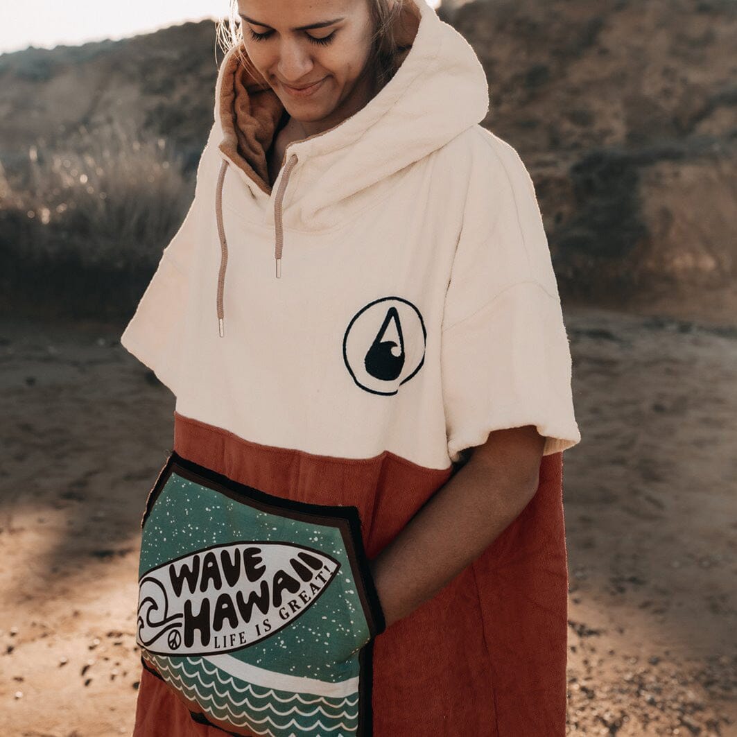 Poncho Campeche, Baumwolle Velours Style Ponchos UNISEX MODELL 