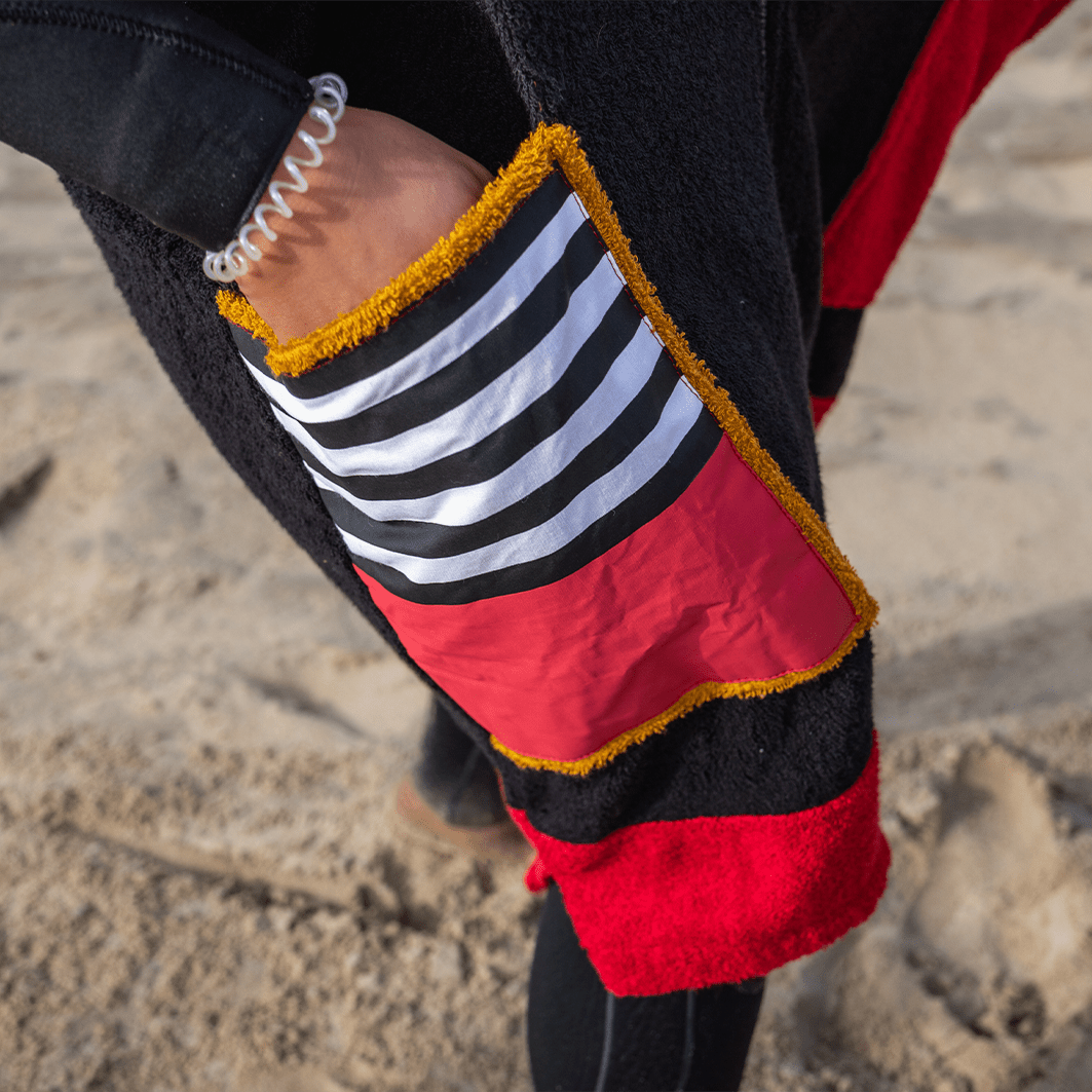 Reißverschluss Poncho Dusty Zip Ponchos WAVE HAWAII 