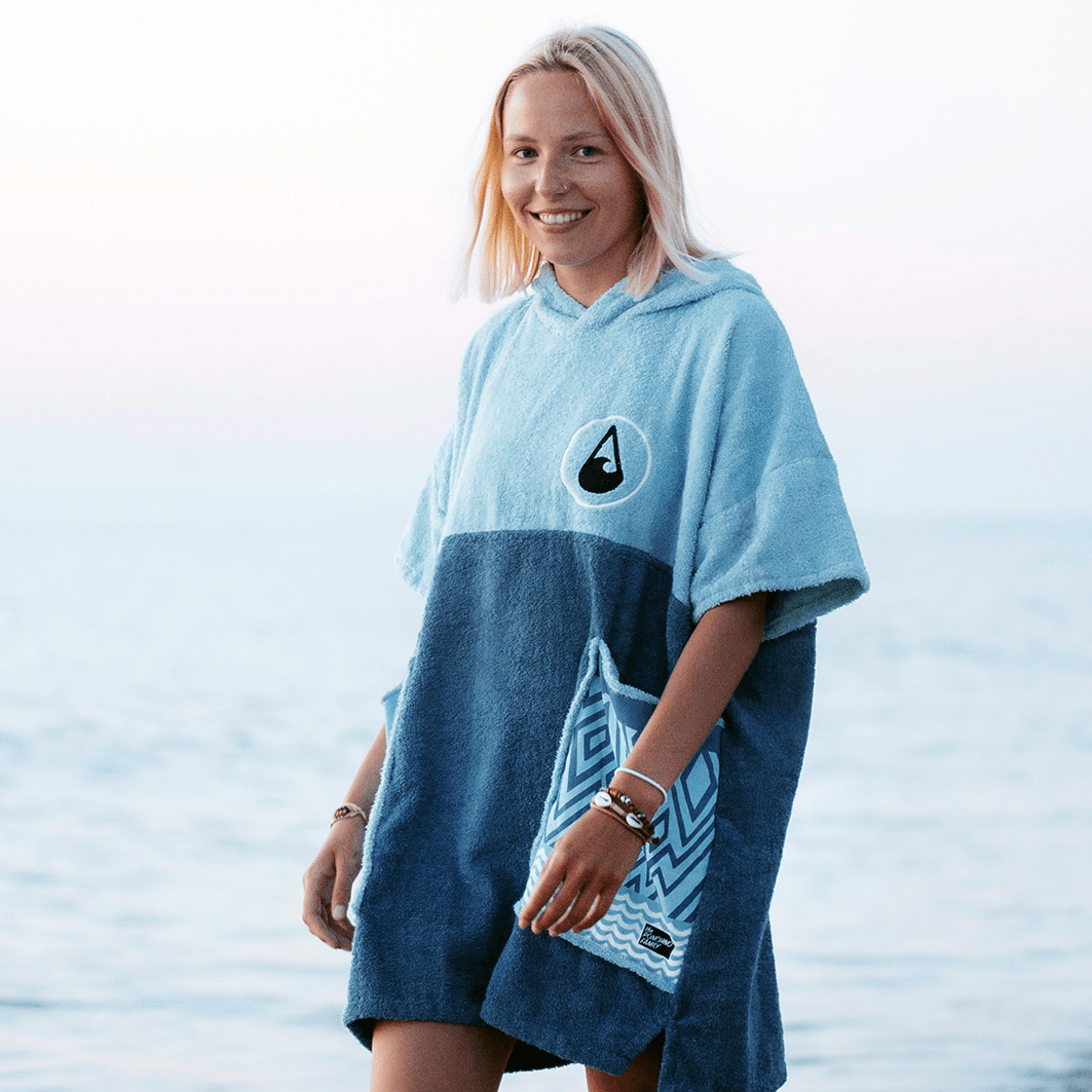 Bambus-Poncho Maxi Kids Ponchos WAVE HAWAII 