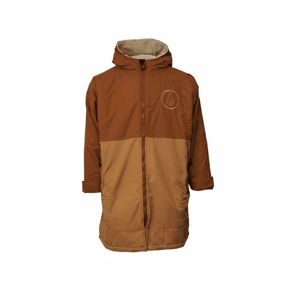 Storm Robe Yukon brown Wasserdichte Storm Ponchos WAVE HAWAII 
