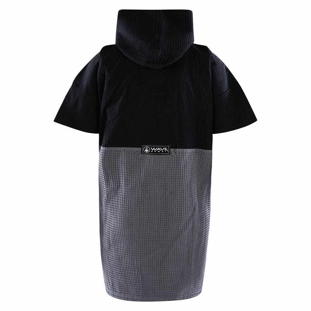 Travel Poncho El Yaque, Baumwolle Waffle Piquee Travel Ponchos WAVE HAWAII 