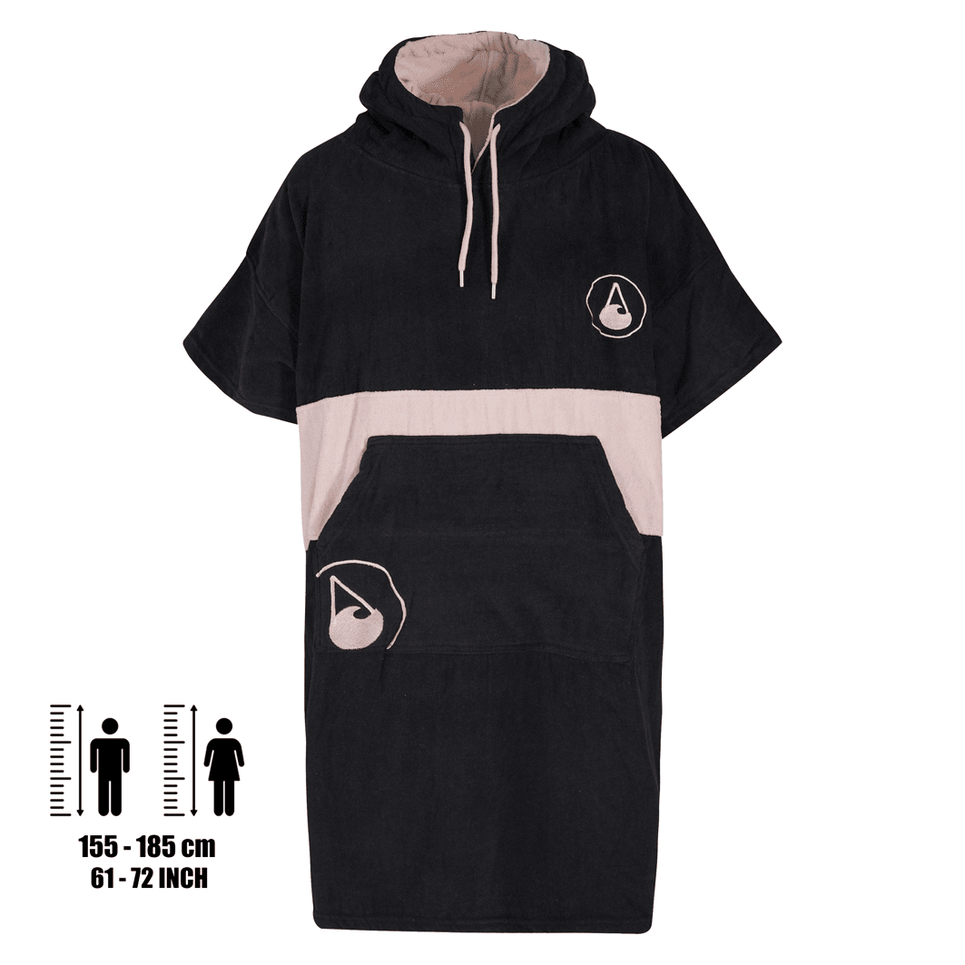 Poncho Barravento, Baumwolle Velours Style Ponchos WAVE HAWAII 