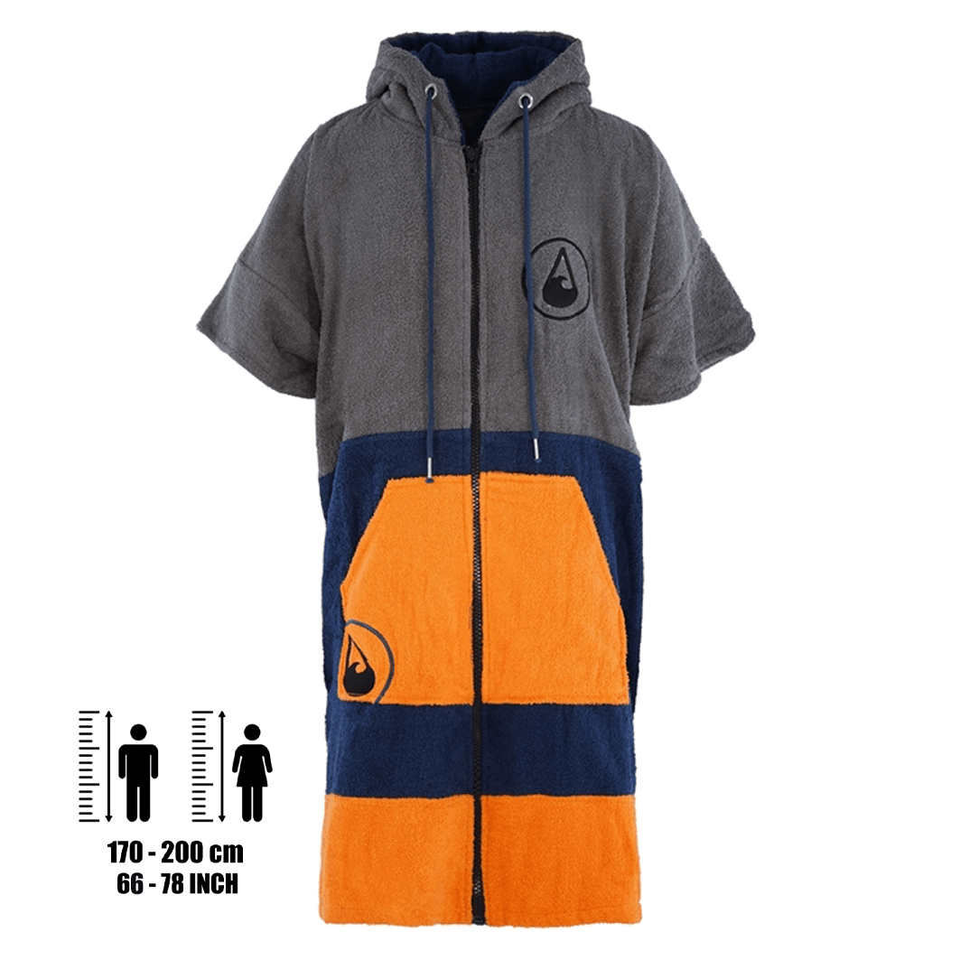 Reißverschluss Poncho Shany Zip Ponchos WAVE HAWAII 