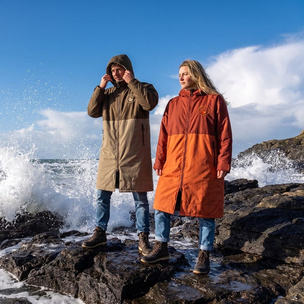 Storm Robe Yukon green Wasserdichte Storm Ponchos WAVE HAWAII 