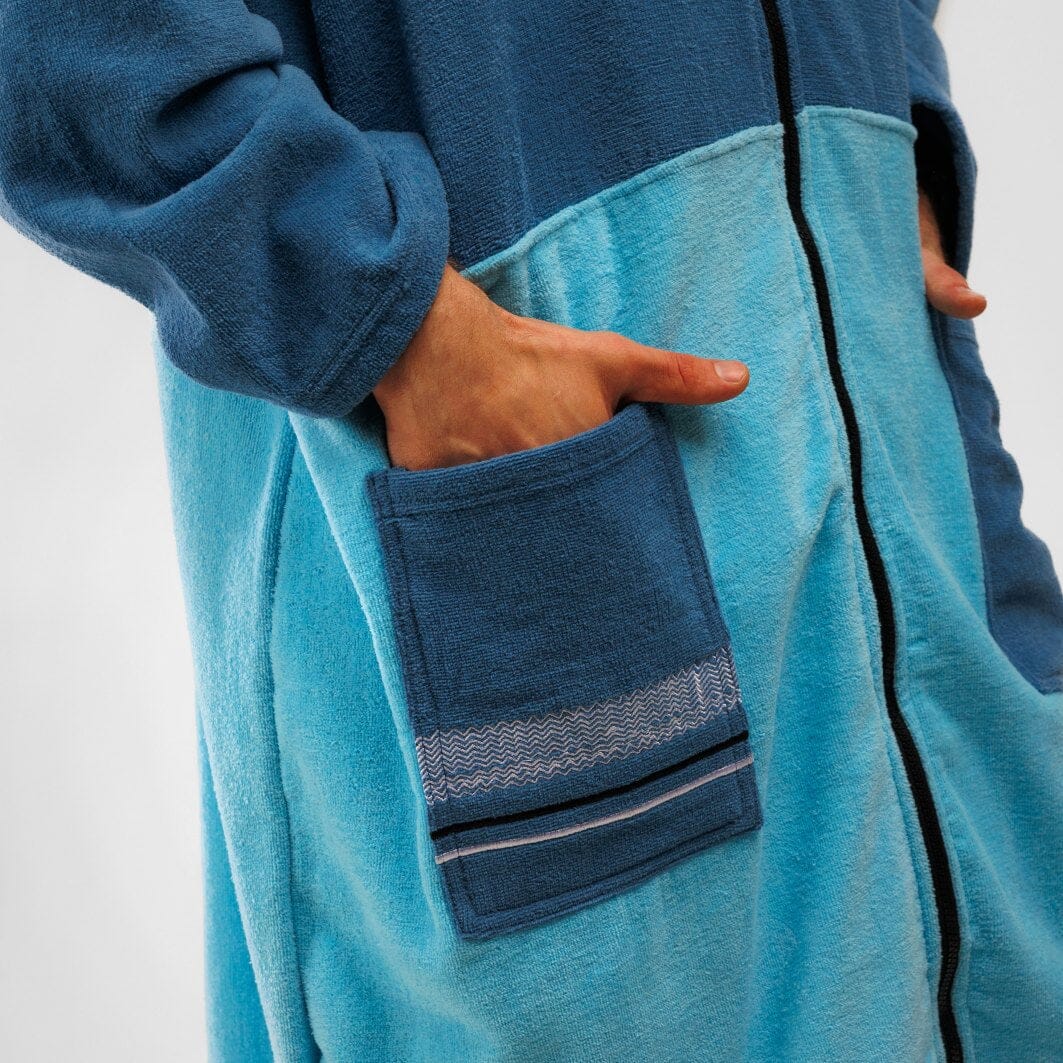 Reißverschluss Poncho Bleys Zip Ponchos WAVE HAWAII 