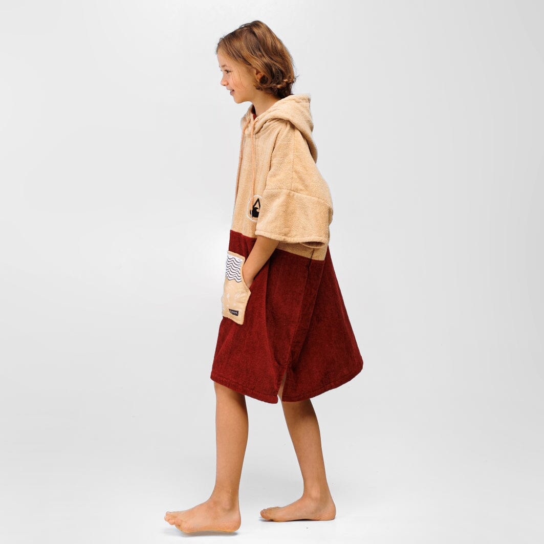 Poncho Dunas, Baumwolle Velours Kids Ponchos WAVE HAWAII 
