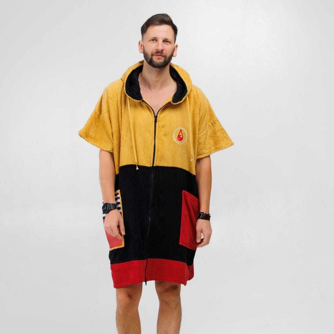 Reißverschluss Poncho Dusty Zip Ponchos WAVE HAWAII 