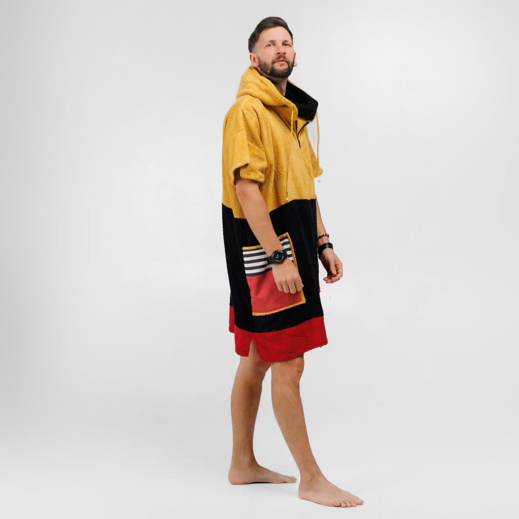 Reißverschluss Poncho Dusty Zip Ponchos WAVE HAWAII 