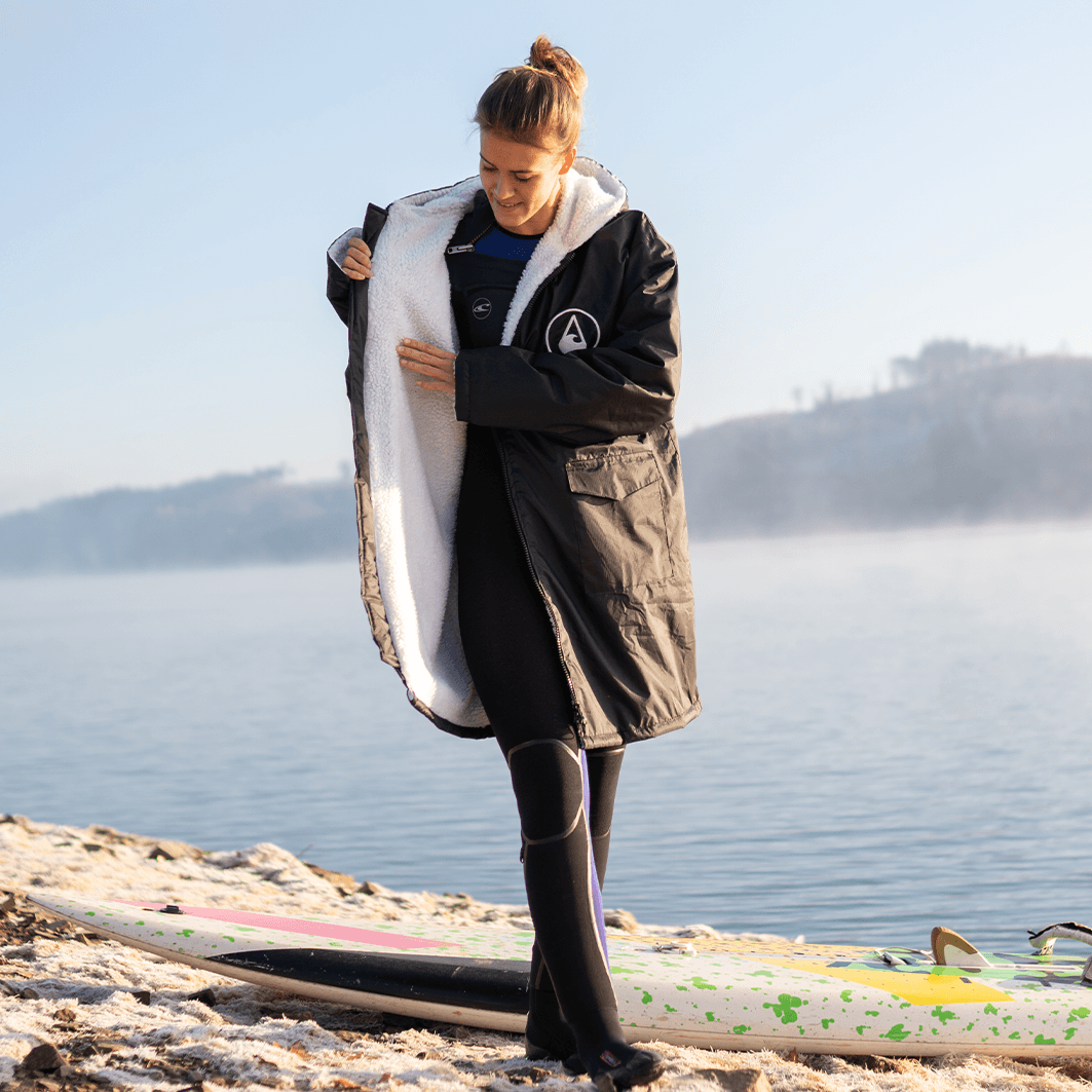 WAVE HAWAII Storm Poncho Biso Sherpah Wasserdichte Storm Ponchos WAVE HAWAII 