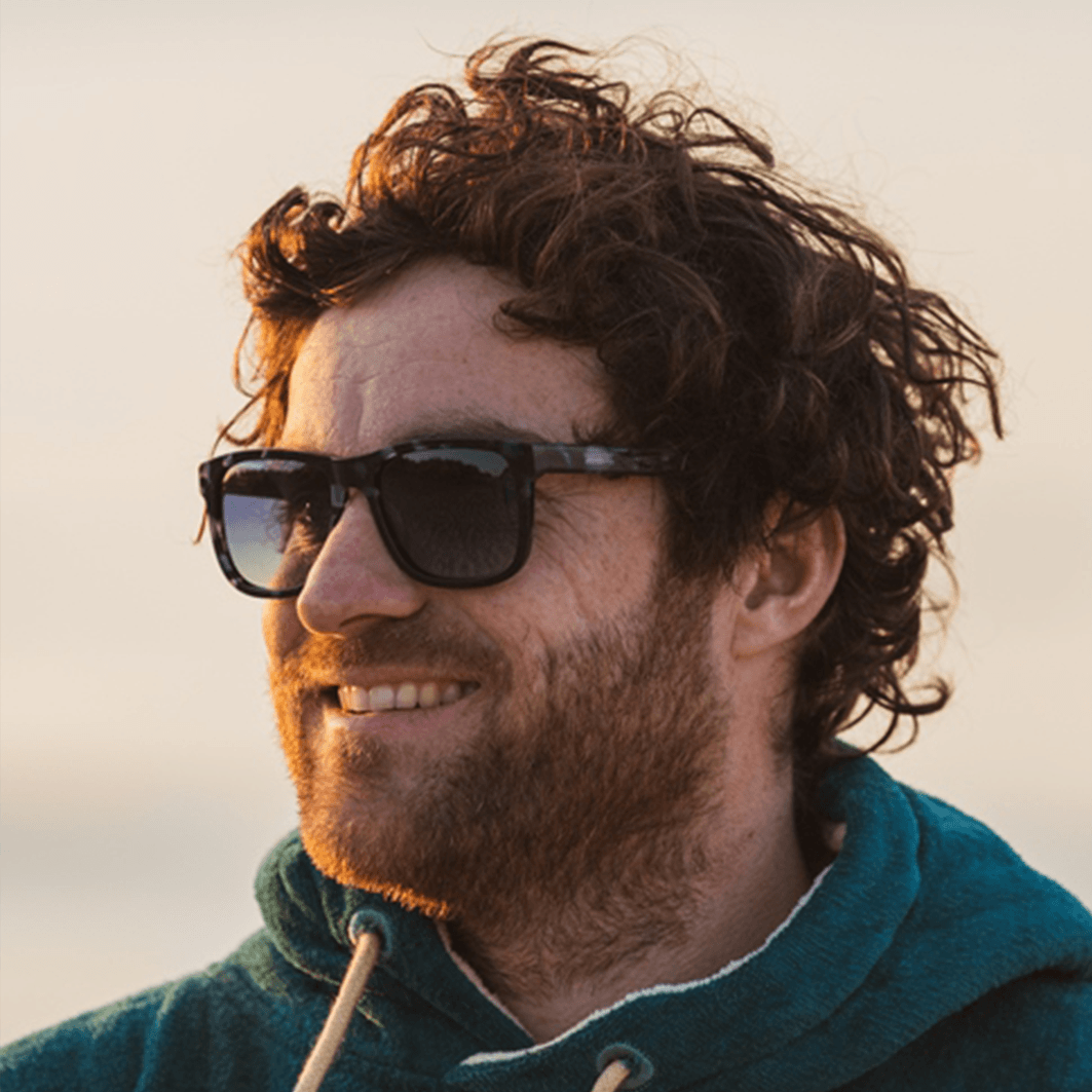 WAVE HAWAII Sonnenbrille Bolonia, Acetat gradient blue Sonnenbrillen WAVE HAWAII 