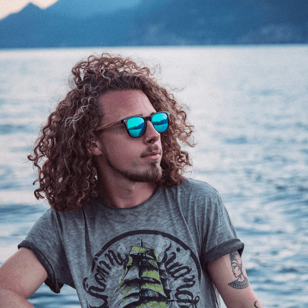 WAVE HAWAII Sonnenbrille Palmar, Acetat green Sonnenbrillen WAVE HAWAII 