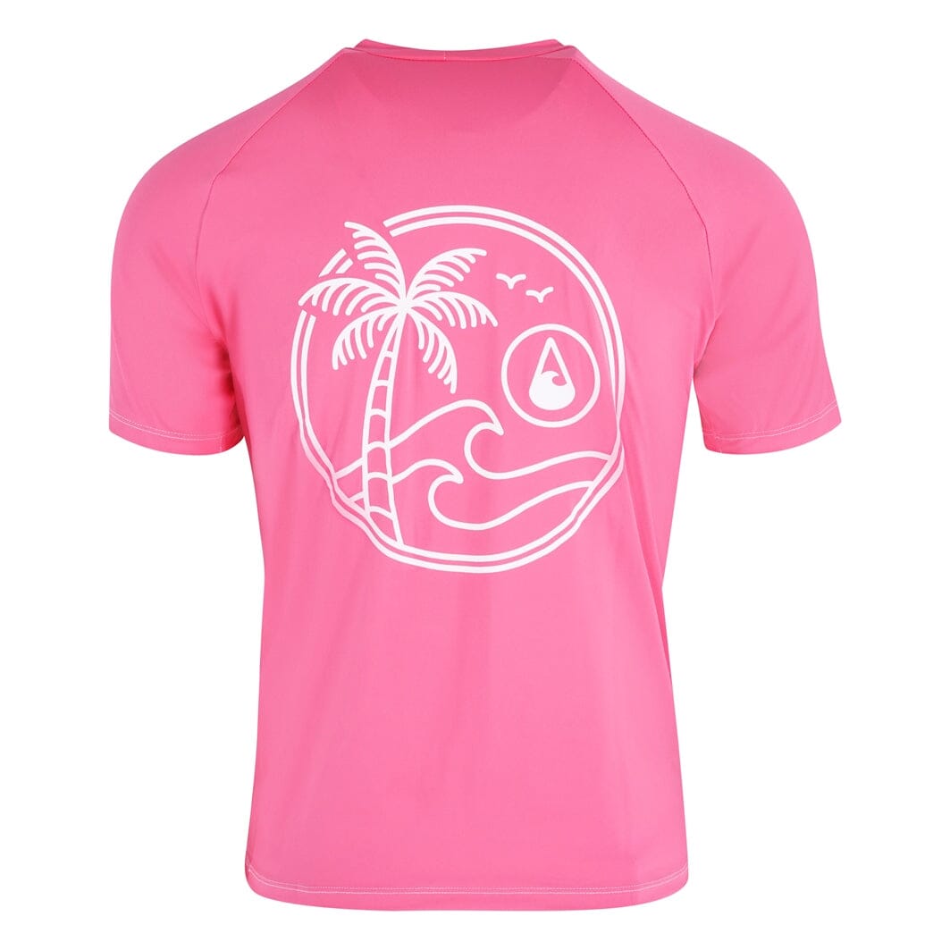 UV Shirt Light Pink UV-Shirt WAVE HAWAII 