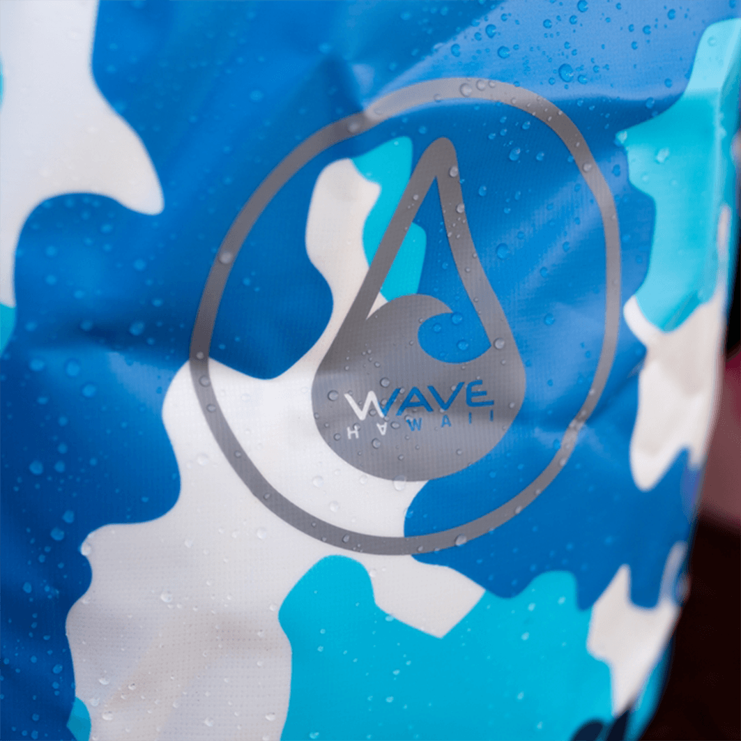 WAVE HAWAII Beach Bucket, camou blau WAVE HAWAII 