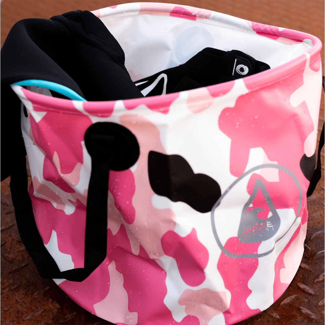 WAVE HAWAII Beach Bucket, camou pink WAVE HAWAII 